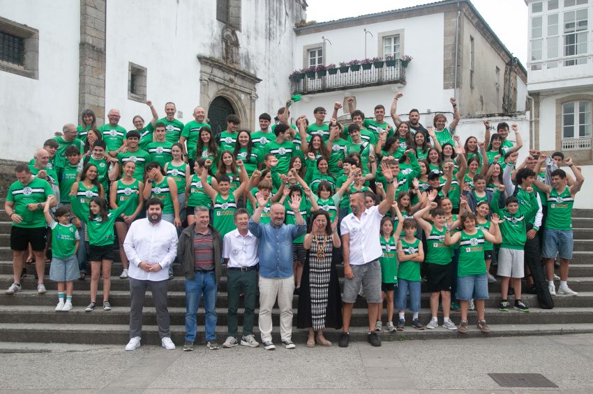 A Deputación destaca o papel do Club Ría de Betanzos como referente da canteira do piragüismo galego