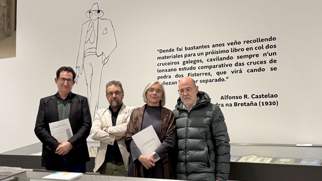 A Deputación colabora coa mostra bibliográfica do 75 aniversario de “As Cruces de pedra na Galiza”, a derradeira gran obra de Castelao