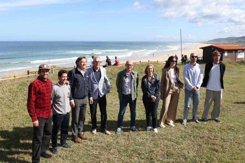 Regueira defende o valor económico do surf na presentación do Cabreiroá Junior Pro Razo