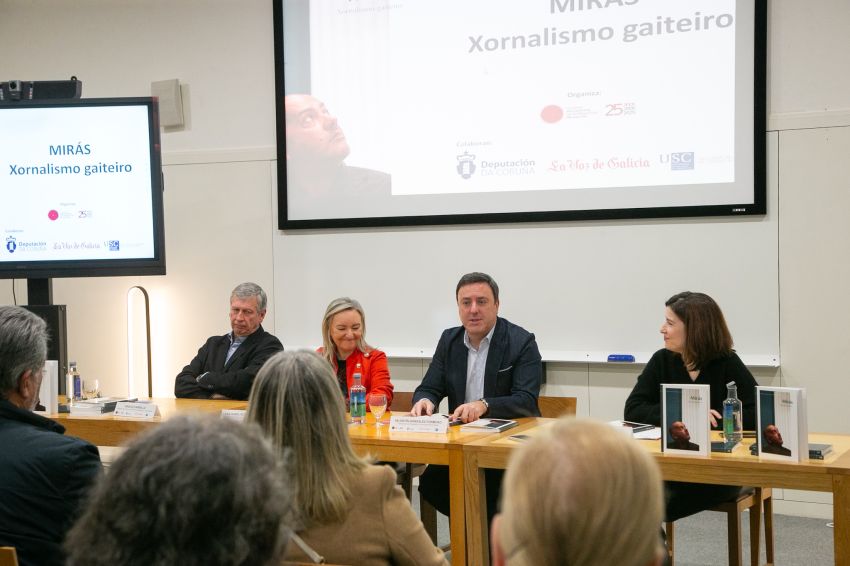 A Deputación e o Colexio de Xornalistas de Galicia lembran a Nacho Mirás nun libro que compila as súas mellores crónicas