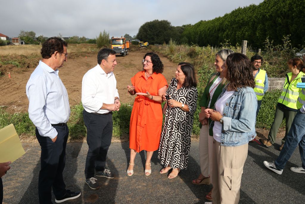 A Deputación comeza as obras de ampliación e mellora da estrada Galanas a Cacheiras, en Teo, nas que inviste 535.320 euros