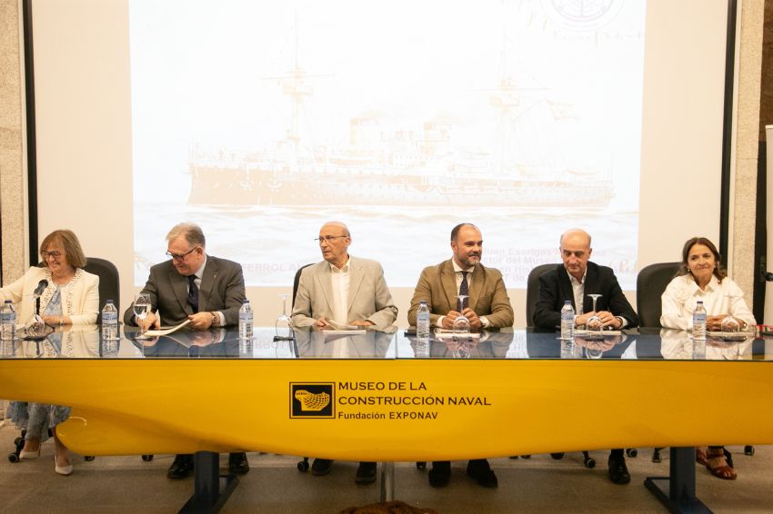 A Deputación da Coruña e o Club de Prensa de Ferrol presentan o novo caderno de FerrolAnálisis sobre a relación histórica entre Ferrol e a Armada en 1898