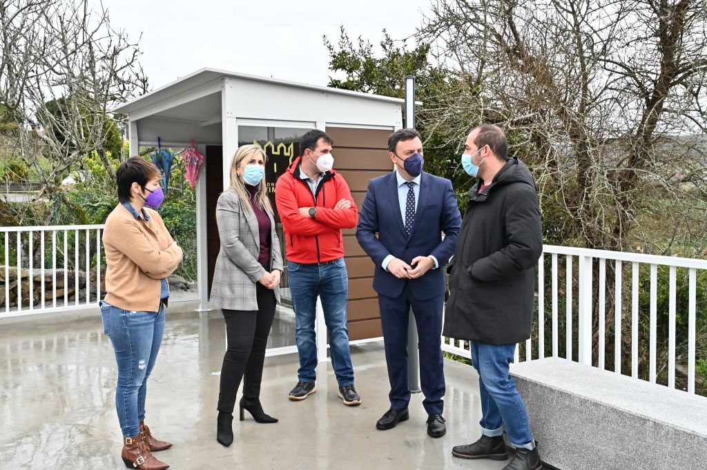 A Deputación completa as obras de mellora da  seguridade viaria en Tufións (Vimianzo)