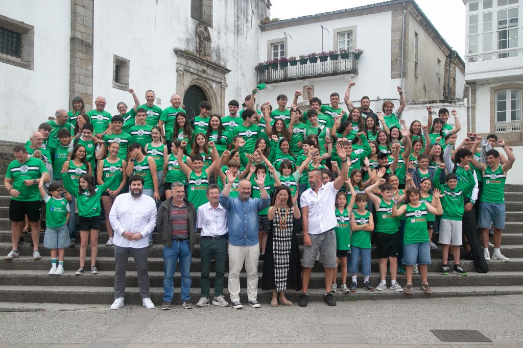 A Deputación destaca o papel do Club Ría de Betanzos como referente da canteira do piragüismo galego