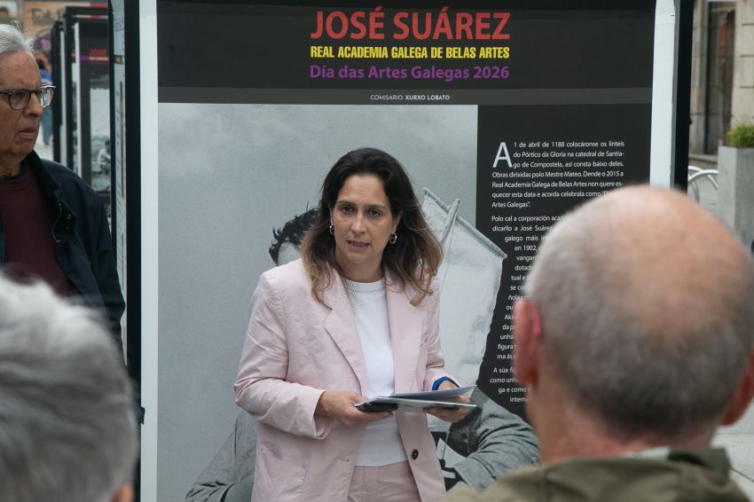A Deputación apoia a posta en valor da obra de José Suárez na Coruña
