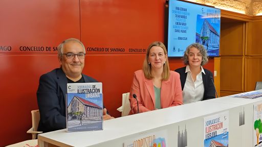 As Xornadas de Ilustración Urbana volven a Compostela co apoio da Deputación