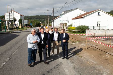 A Deputación aprobará un investimento de 647.000 euros para a mellora da seguridade viaria en Bermún, en Cee
