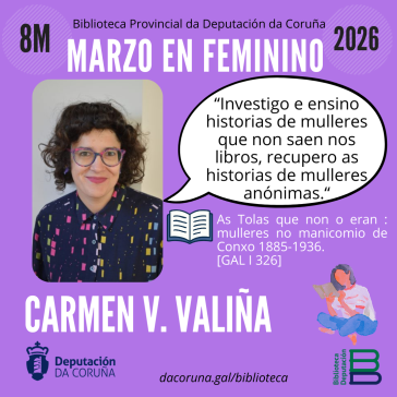 Marzo en feminino: Carmen V. Valina
