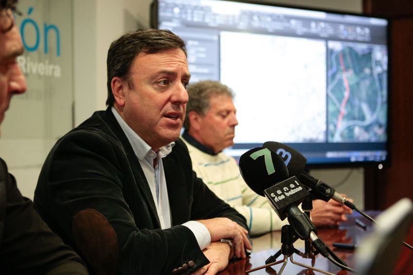 A Deputación inicia os trámites para a redacción do proxecto da ampliación e mellora da DP-7310 que dará acceso ao novo polígono do Concello de Ribeira