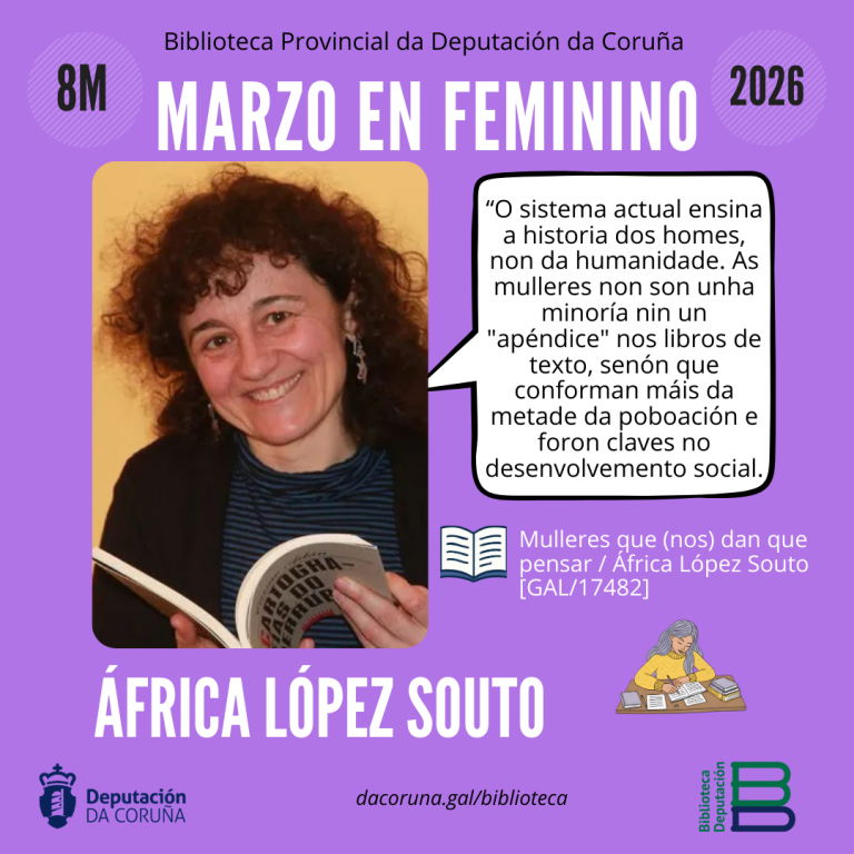 Marzo en feminino: África López Souto