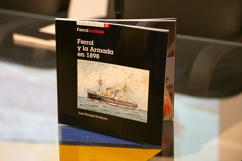 A Deputación da Coruña e o Club de Prensa de Ferrol presentan o novo caderno de FerrolAnálisis sobre a relación histórica entre Ferrol e a Armada en 1898