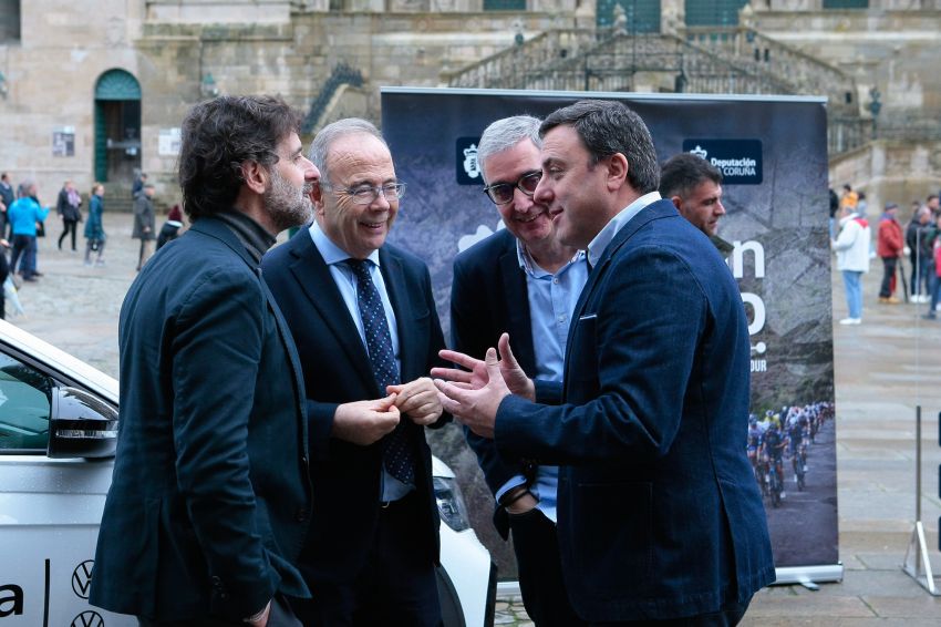 A Deputación impulsa a etapa coruñesa da segunda edición de ‘O Gran Camiño’, o evento ciclista máis importante de Galicia