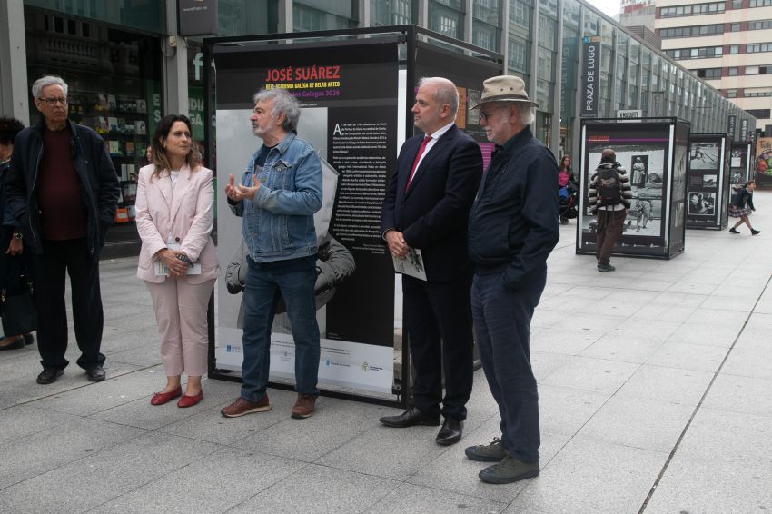 A Deputación apoia a posta en valor da obra de José Suárez na Coruña