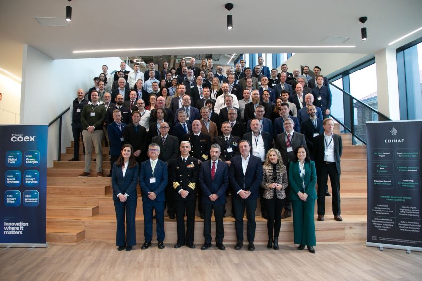 Valentín González Formoso participou na Asamblea xeral da European Digital Naval Foundation (EDINAF), celebrada en Navantia