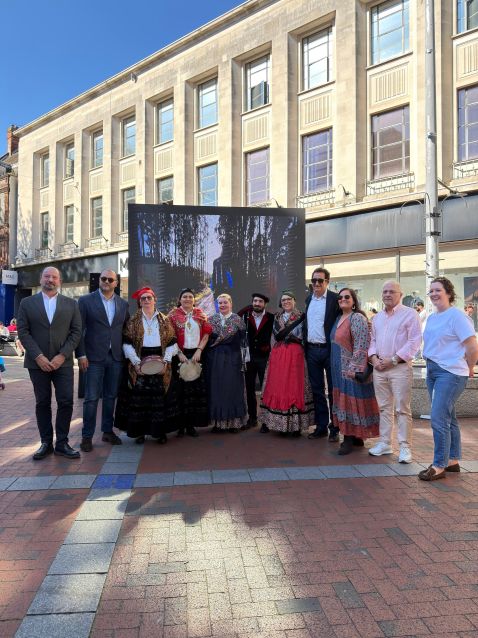 A Deputación da Coruña exhibe o potencial do Camiño en Reading (Inglaterra) ante milleiros de visitantes