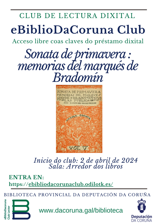 eBiblioDaCoruna Club: Sonata de primavera