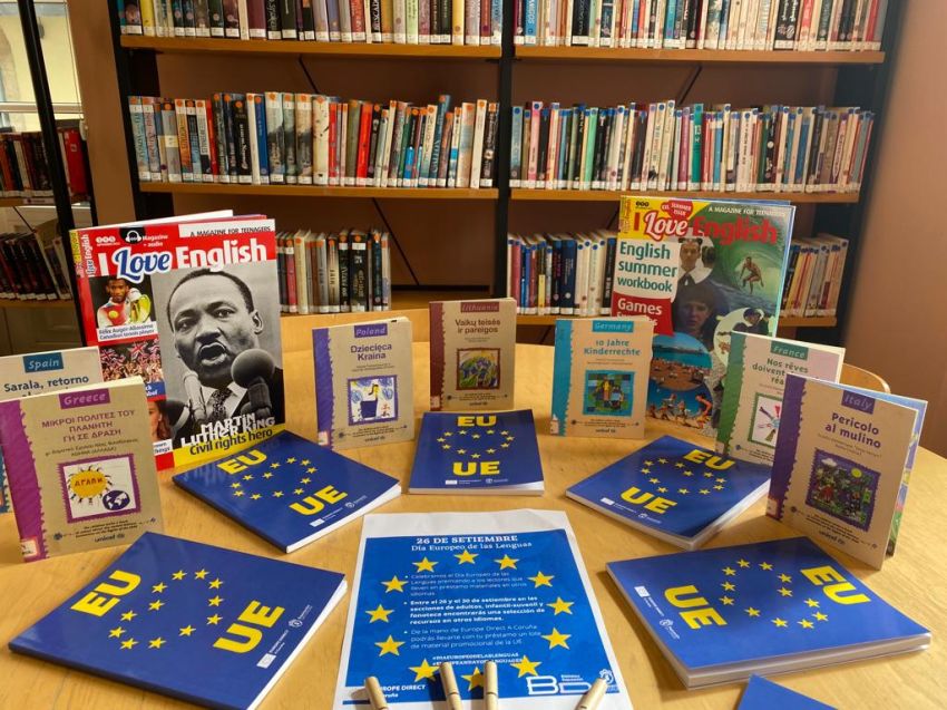 Semana Europea das Linguas na biblioteca da Deputación da Coruña