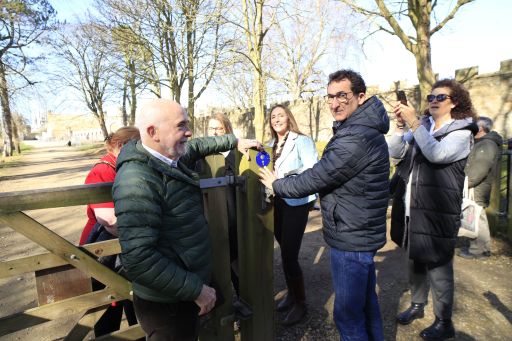 A Deputación inaugura a sinalización do segundo tramo do Camiño Inglés no nordés de Gran Bretaña