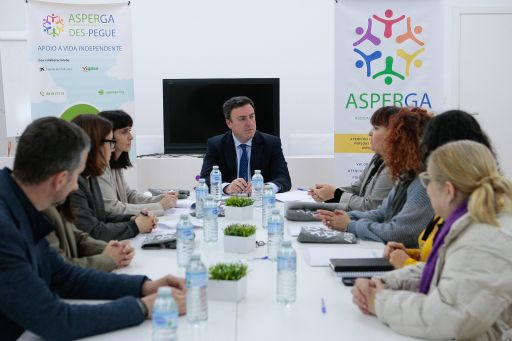 A Deputación colaborará con Asperga na empregabilidade das persoas con síndrome de Asperger