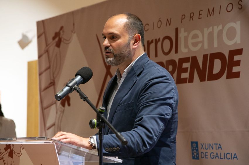 Bernardo Fernández destaca nos premios Ferrolterra Emprende o papel do emprendemento como motor de emprego e futuro para a provincia da Coruña