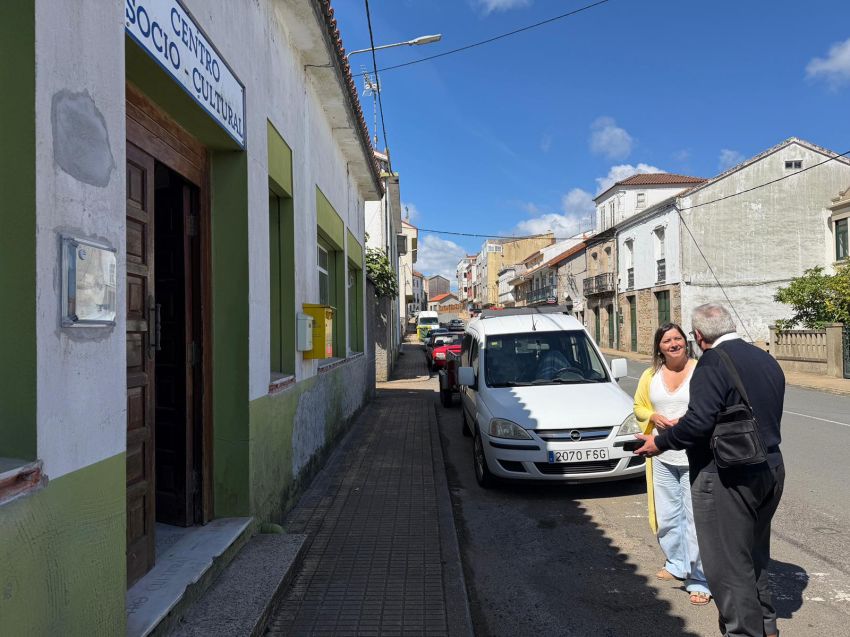A Deputación da Coruña financia a rehabilitación do local do Teleclub de Buño (Malpica), que funcionará como espazo de encontro contra a soidade no rural