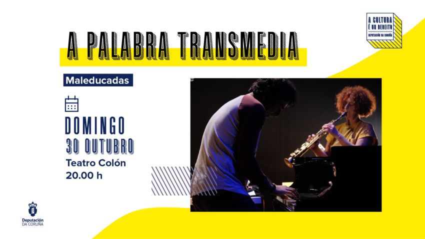 Cultura da Deputación organiza no Teatro Colón o ciclo ‘A palabra transmedia’