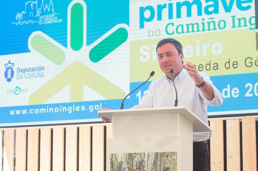 Formoso destaca o Camiño Inglés como motor económico e  xerador de emprego