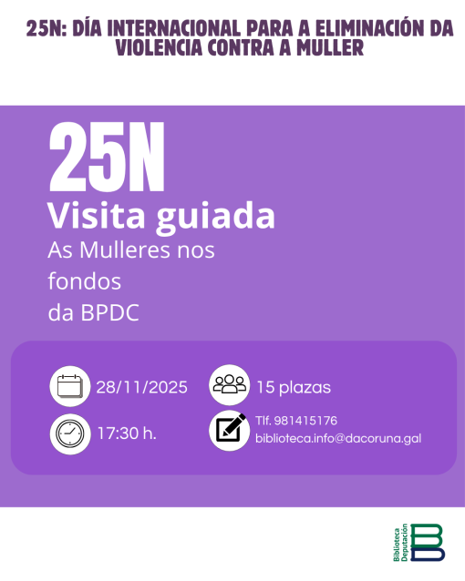 25N: Día Internacional para a Eliminación da Violencia contra as Mulleres