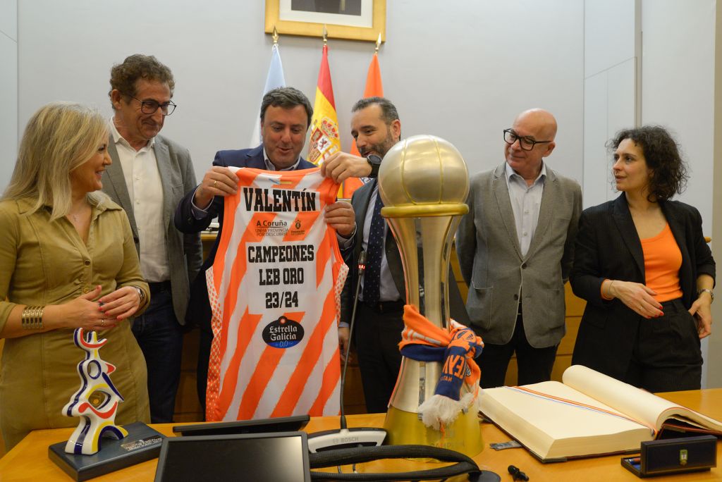 A Deputación celebra “o ascenso histórico” do Basquet Coruña á Liga ACB