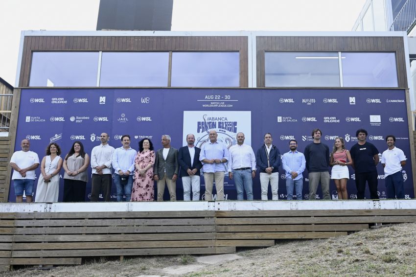 A Deputación apoia unha nova edición do Pantín Classic, que sitúa Valdoviño no mapa mundial do surf