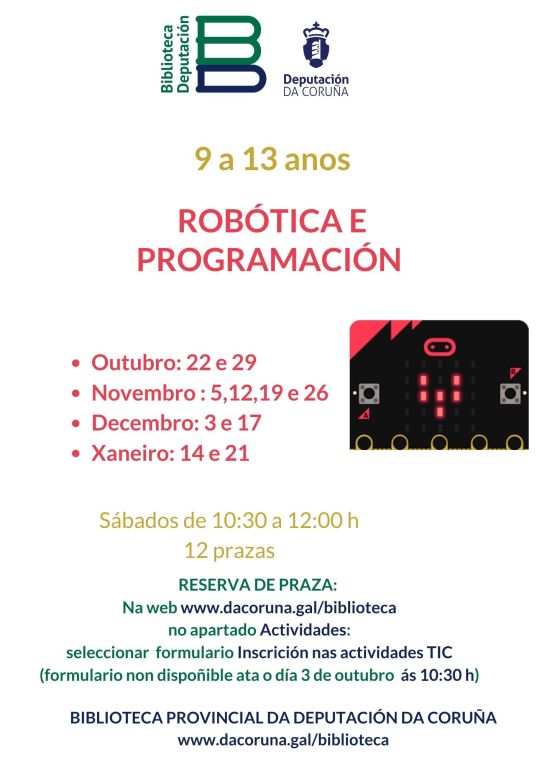 CURSO DE ROBÓTICA E PROGRAMACIÓN