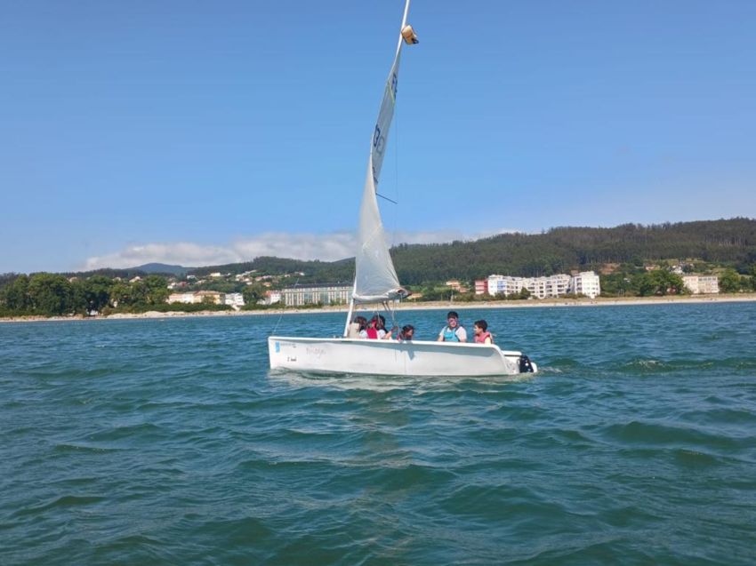 Cedeira inaugura a Campaña de Vela da Deputación da Coruña na que participan 240 nenos e nenas este verán