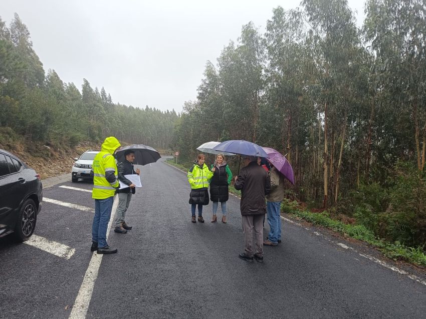 A Deputación estuda as alternativas para ampliar a ponte de Barbazán, na estrada Negreira-Pontenafonso