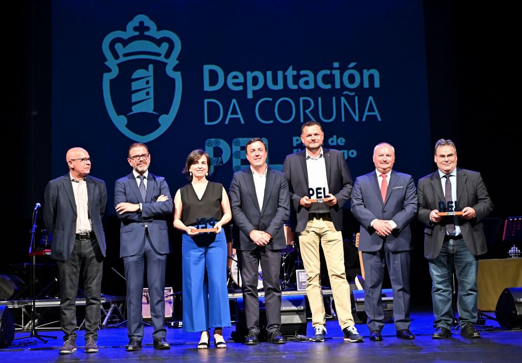 Diversa Technologies, Infonet e Compostela Monumental, gañadoras dos premios PEL 2022 da Deputación da Coruña