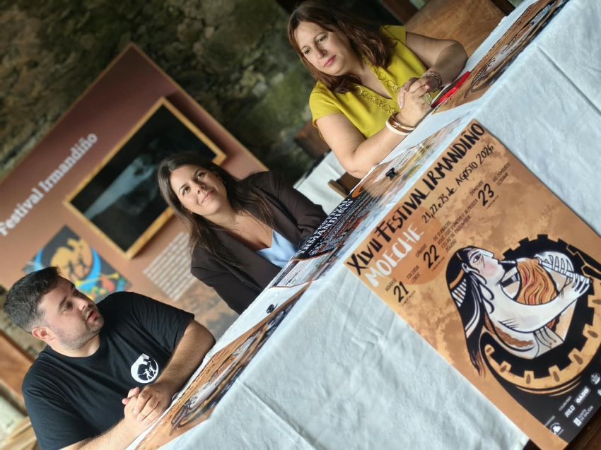 A Deputación apoia o Festival Irmandiño de Moeche, unha das grandes citas culturais do verán en Ferrolterra