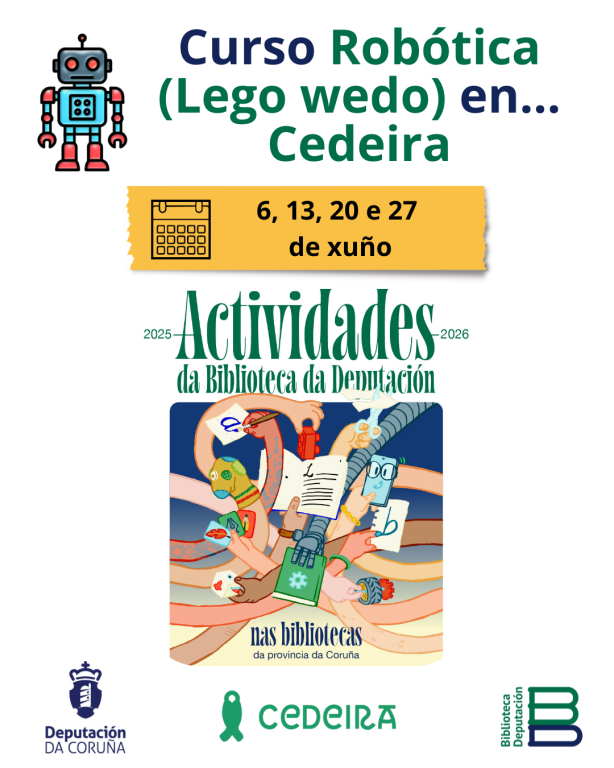 Curso Robótica Lego Wedo en Cedeira
