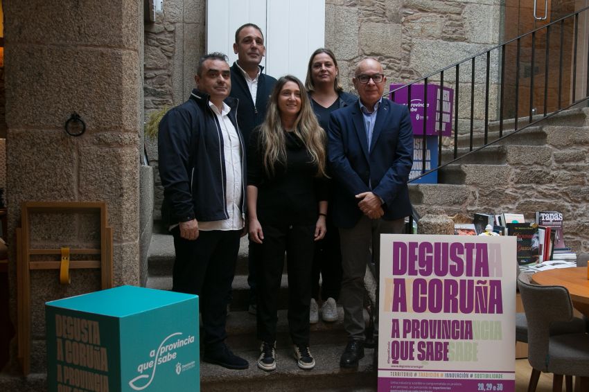 A Deputación presenta a primeira edición do congreso de turismo gastronómico ‘Degusta A Coruña, a provincia que sabe’