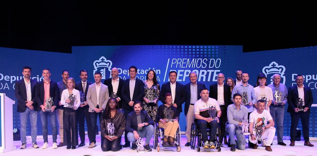 Convocada a III edición dos Premios do Deporte Deputación da Coruña, que recoñecerán a deportistas e entidades da provincia