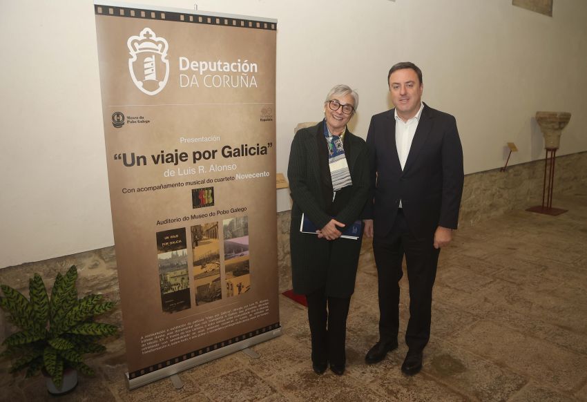 A Deputación da Coruña recupera e presenta a primeira longametraxe documental rodada en Galicia en 1929, “Un viaje por Galicia”