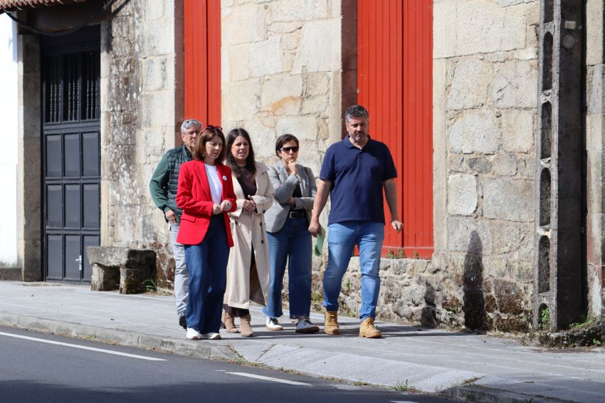 Cristina García destaca en Outes os máis de 8 millóns de euros investidos pola Deputación a través do Plan Único nos últimos nove anos