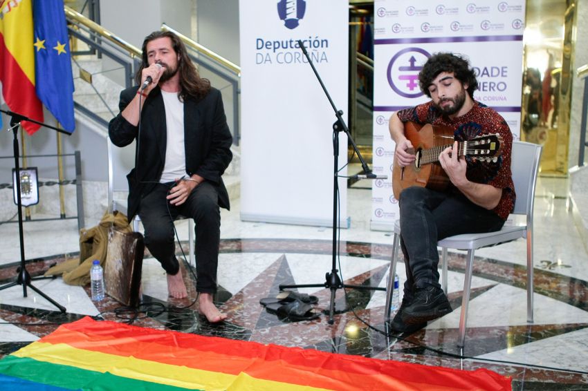 O 'Fado para Samuel' protagoniza o acto institucional do Día da Diversidade da Deputación da Coruña