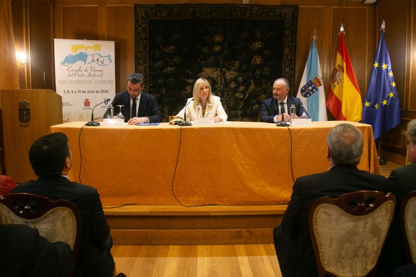 O Pazo de Mariñán acolle a XXVIII Escola de Verán do Poder Xudicial, centrada na intelixencia artificial na xustiza