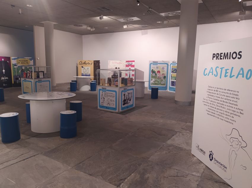 Exposición dos Premios Castelao no Viñetas desde o atlántico