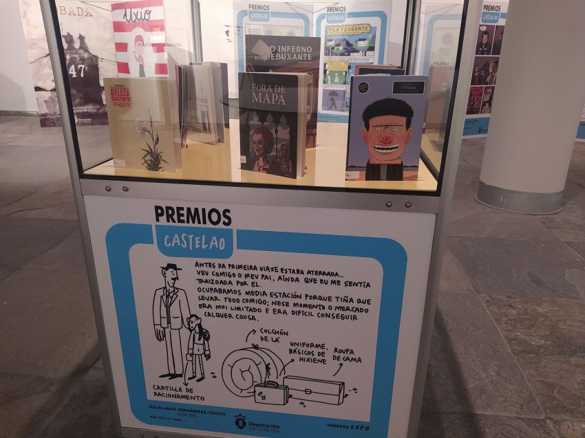 Exposición dos Premios Castelao no Viñetas desde o atlántico