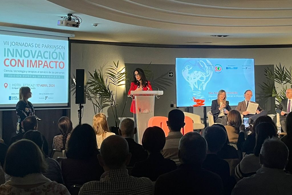 A Deputación da Coruña participa nas VII Xornadas de Párkinson, centradas na innovación e na mellora da calidade de vida das persoas afectadas