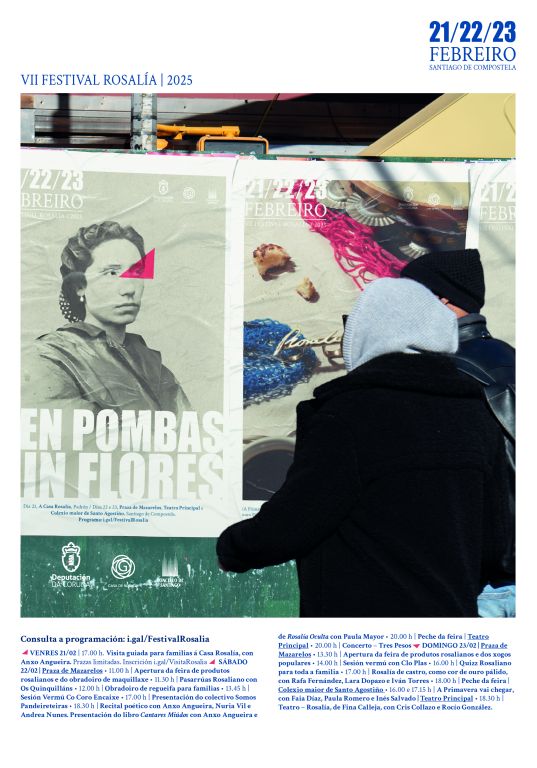 O Festival Rosalía arrinca mañá un programa de tres días de música, teatro e poesía coa visita guiada por Anxo Angueira á Casa Museo da escritora en Padrón