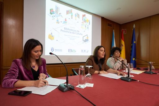 Natividade González destaca en Mariñán a forza da rede bibliotecaria da provincia