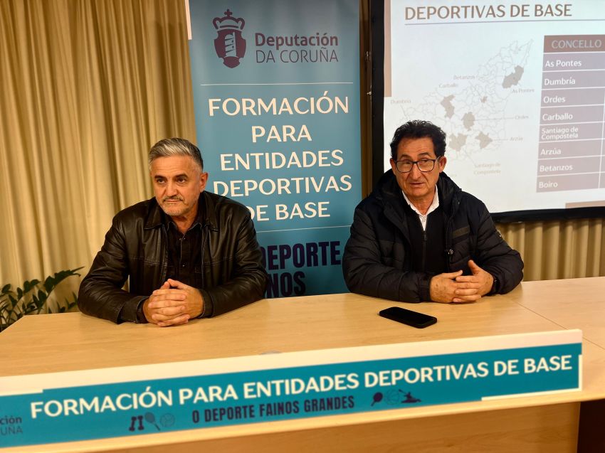 A Deputación da Coruña clausura en Boiro as súas xornadas formativas para entidades deportivas de base