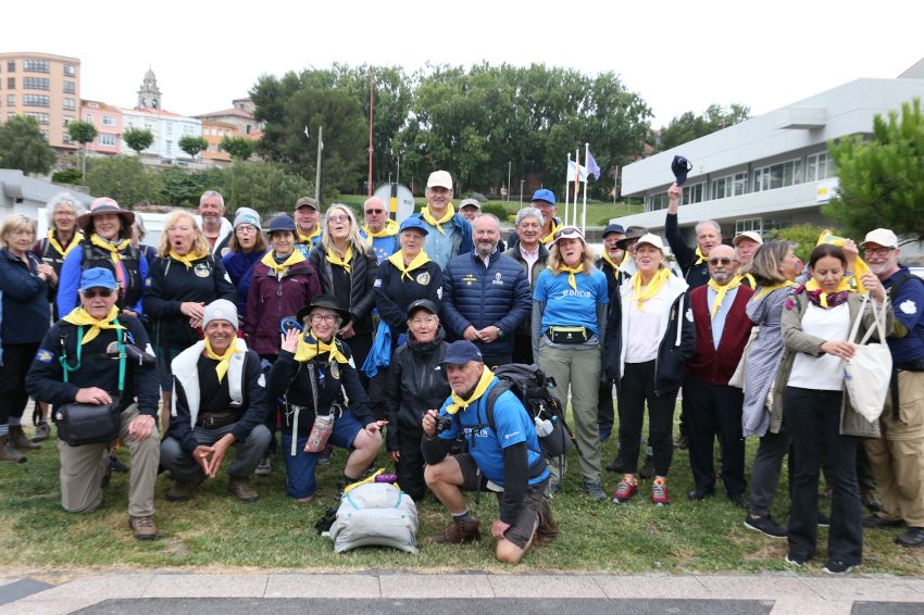 A Deputación exerce de anfitrioa na chegada do bergantín ‘Morgenster’ á Coruña, dentro da ruta ‘Tall Ship Camiño Inglés’ que recrea a peregrinación medieval por mar