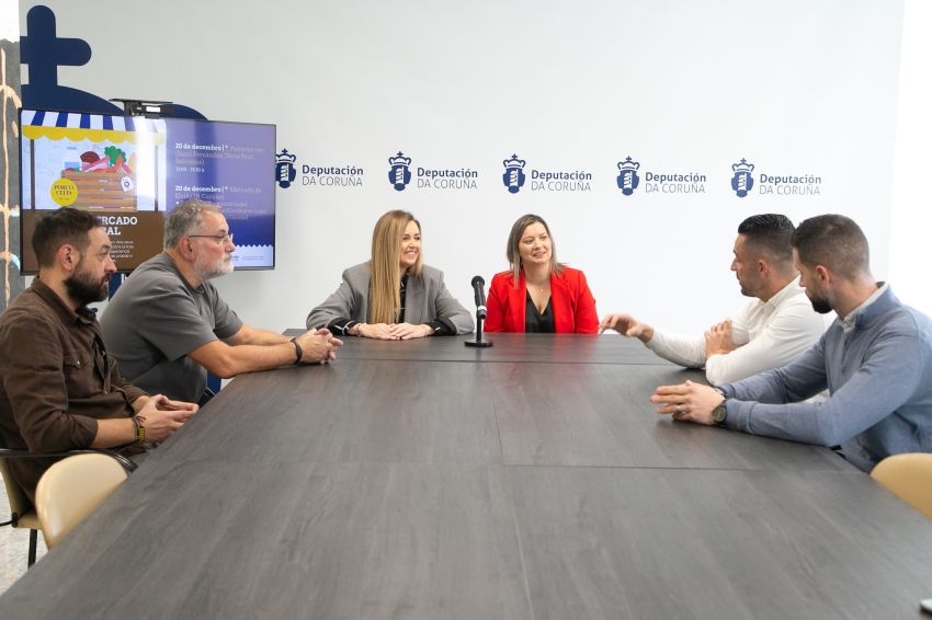 O Mercado de Porco Celta chega este sábado aos mercados de Pontedeume e Elviña coa colaboración da Deputación da Coruña